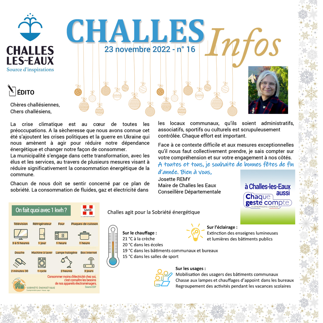 Challes Infos n°16